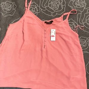 Pink vest top